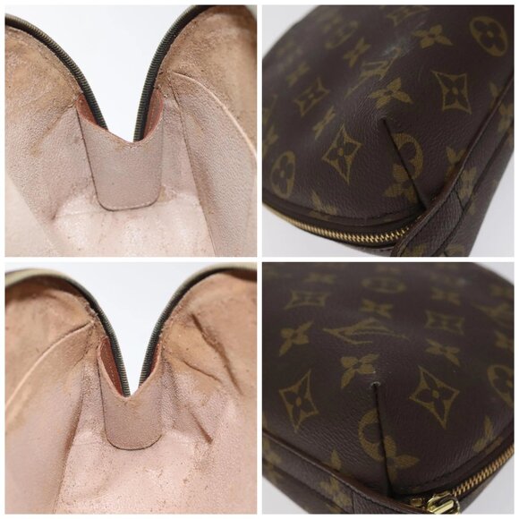 LOUIS VUITTON Monogram Trousse Demi Ronde Cosmetic Pouch - Picture 11 of 15